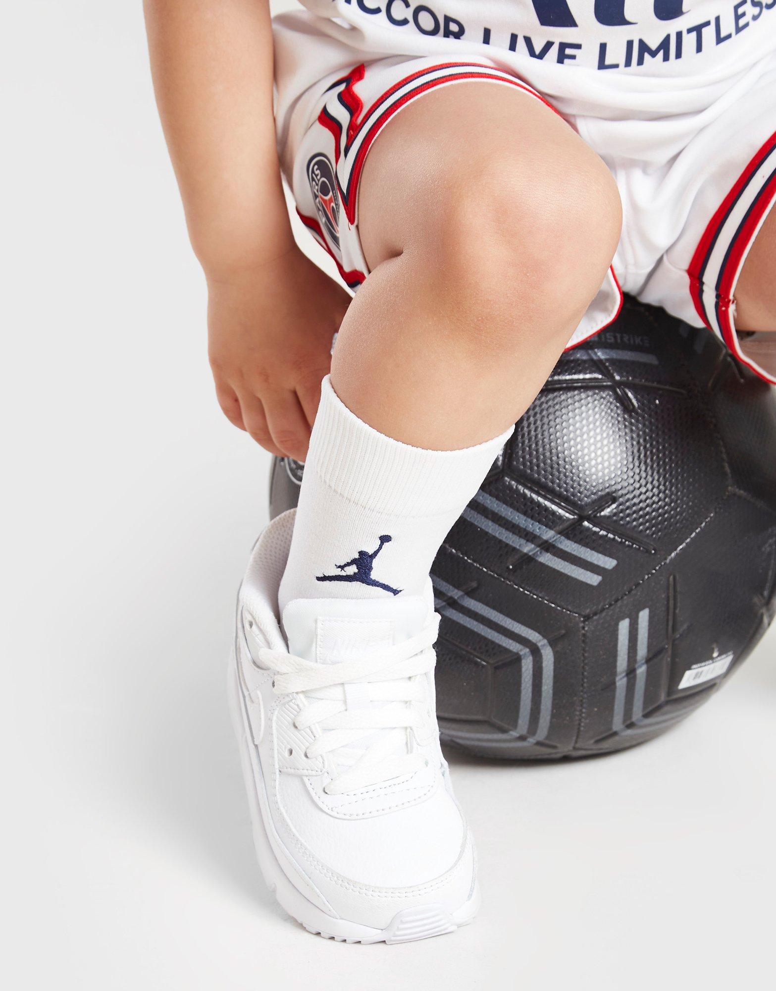 Jordan Paris Saint Germain 2021/22 Quatrième Kit Bébé Blanc Suisse