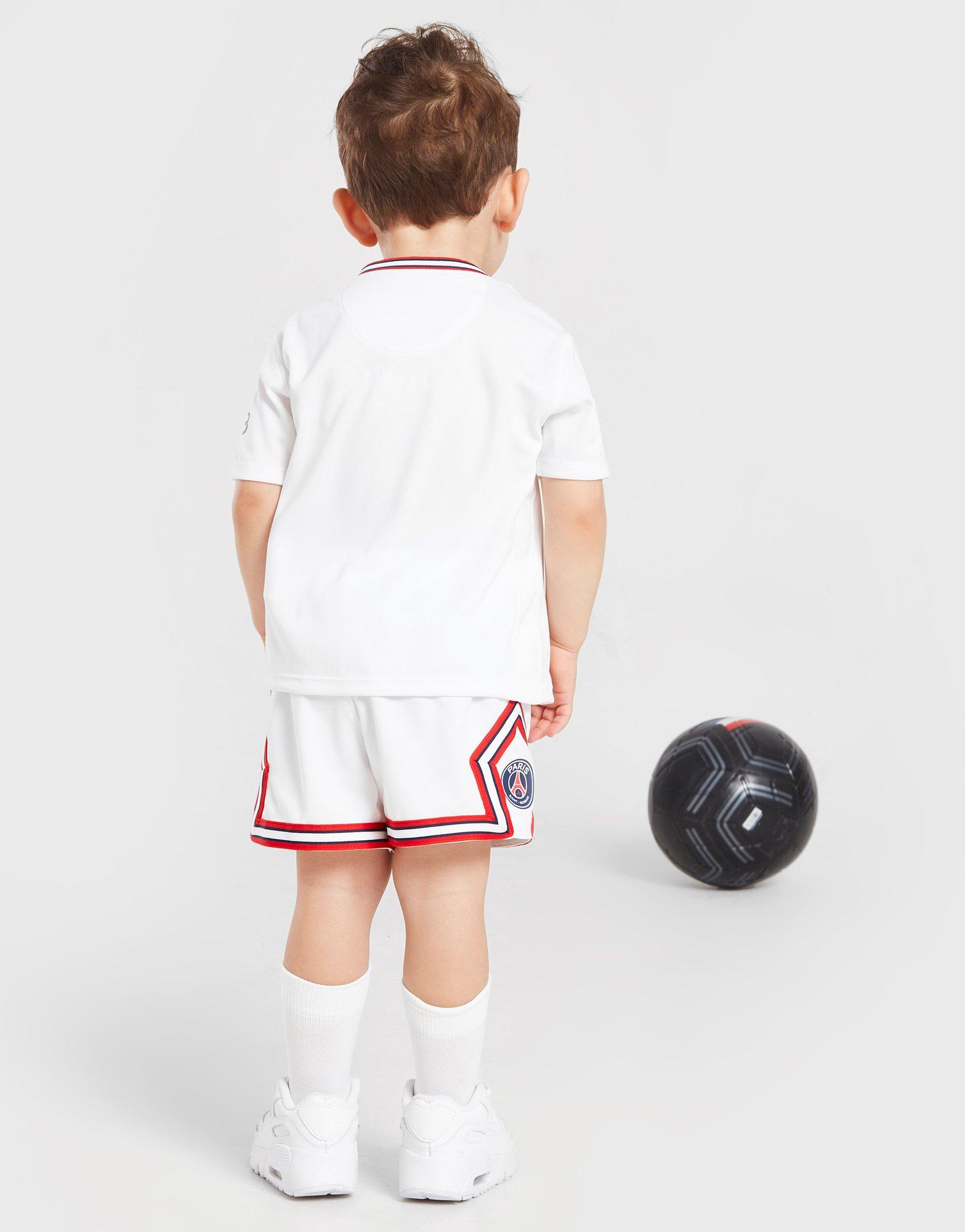 Jordan Paris Saint Germain 2021/22 Quatrième Kit Bébé Blanc Suisse