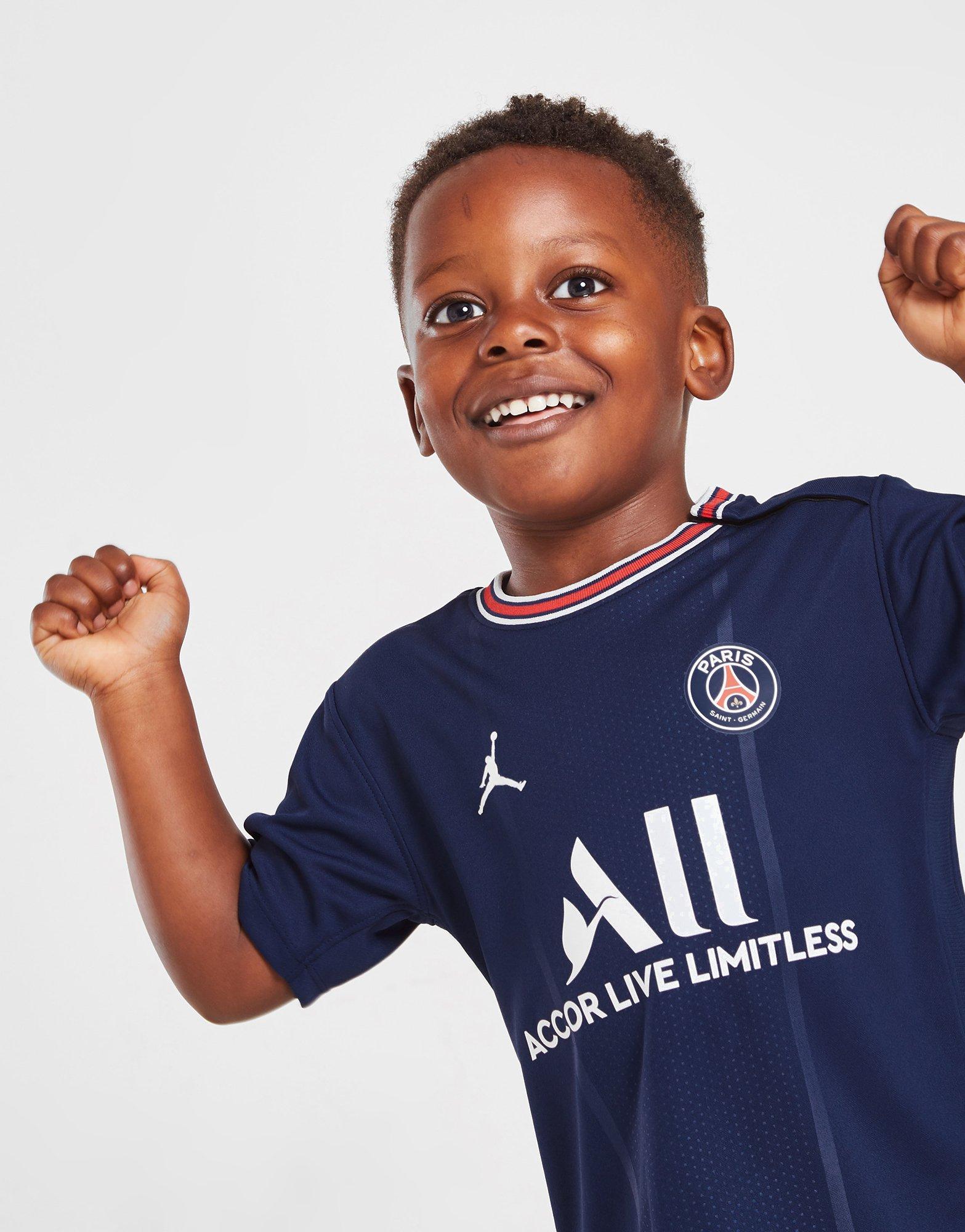 Kit Domicile Jordan Paris Saint Germain 2021/22 Enfant Bleu Suisse