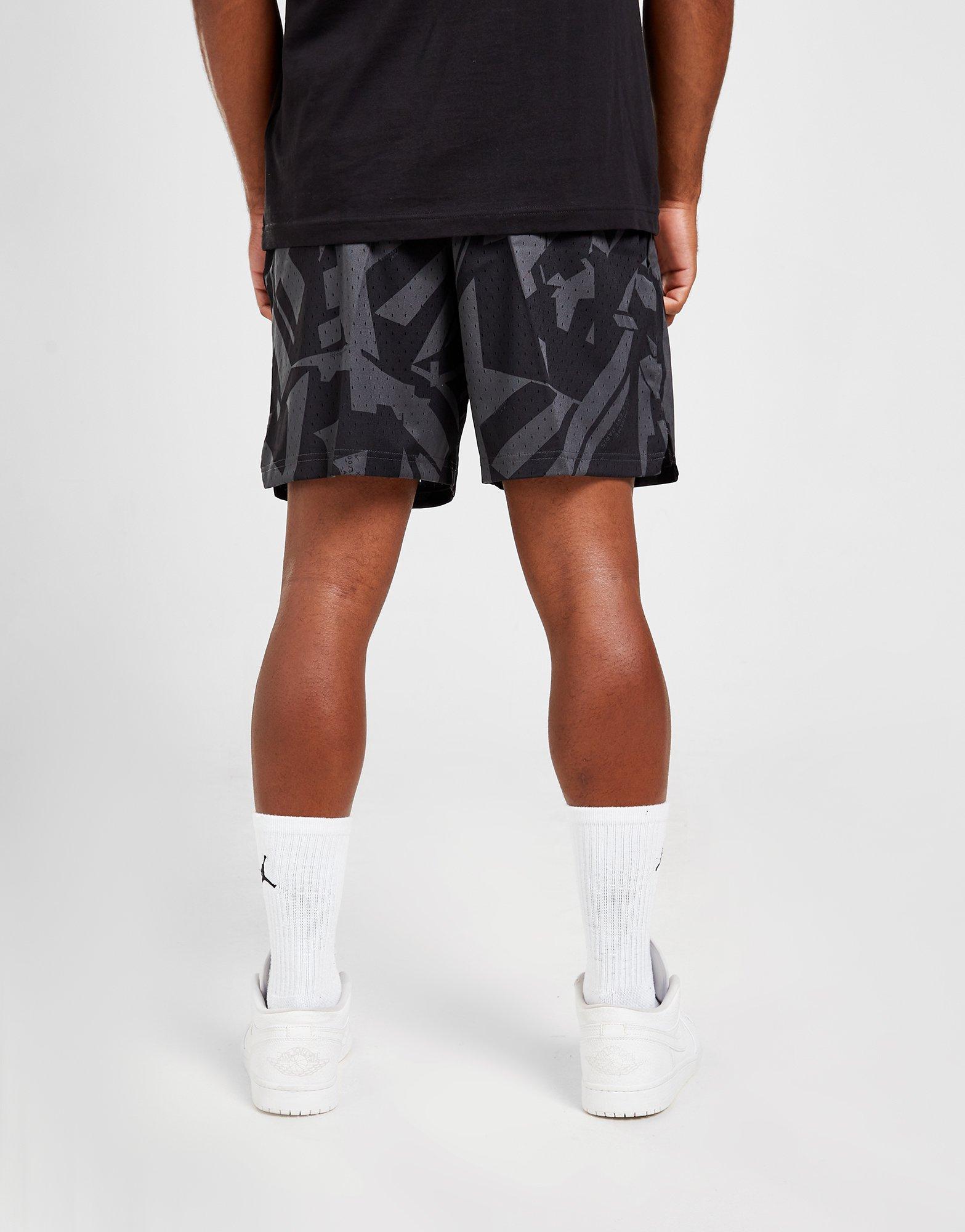 Jordan Paris Saint Germain Short Imprimé All Over Gris Suisse