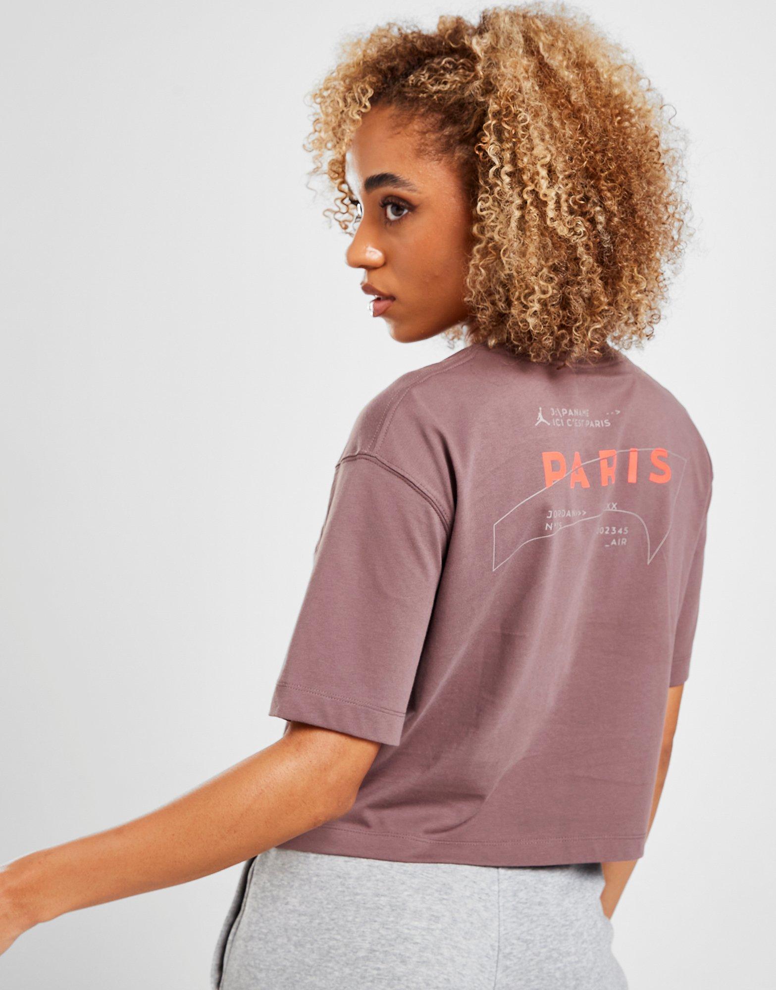 Jordan Paris Saint Germain Boxy Graphique T-shirt Violet Suisse