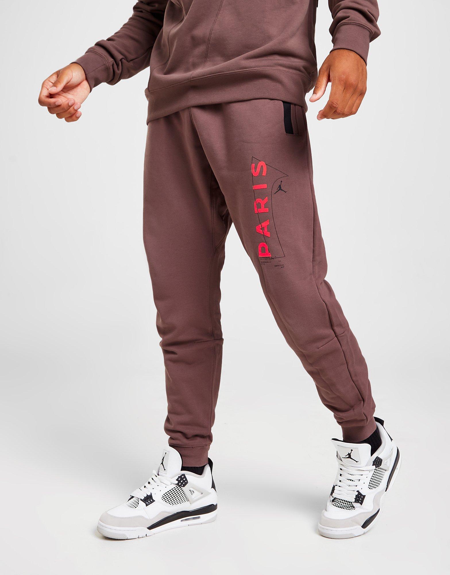 Jordan Paris Saint Germain Pantalon De Jogging Polaire Marron Suisse