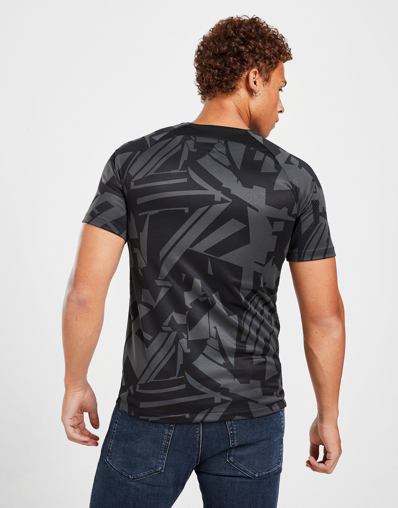 Maillot Pre Match Jordan Paris Saint Germain Noir Suisse