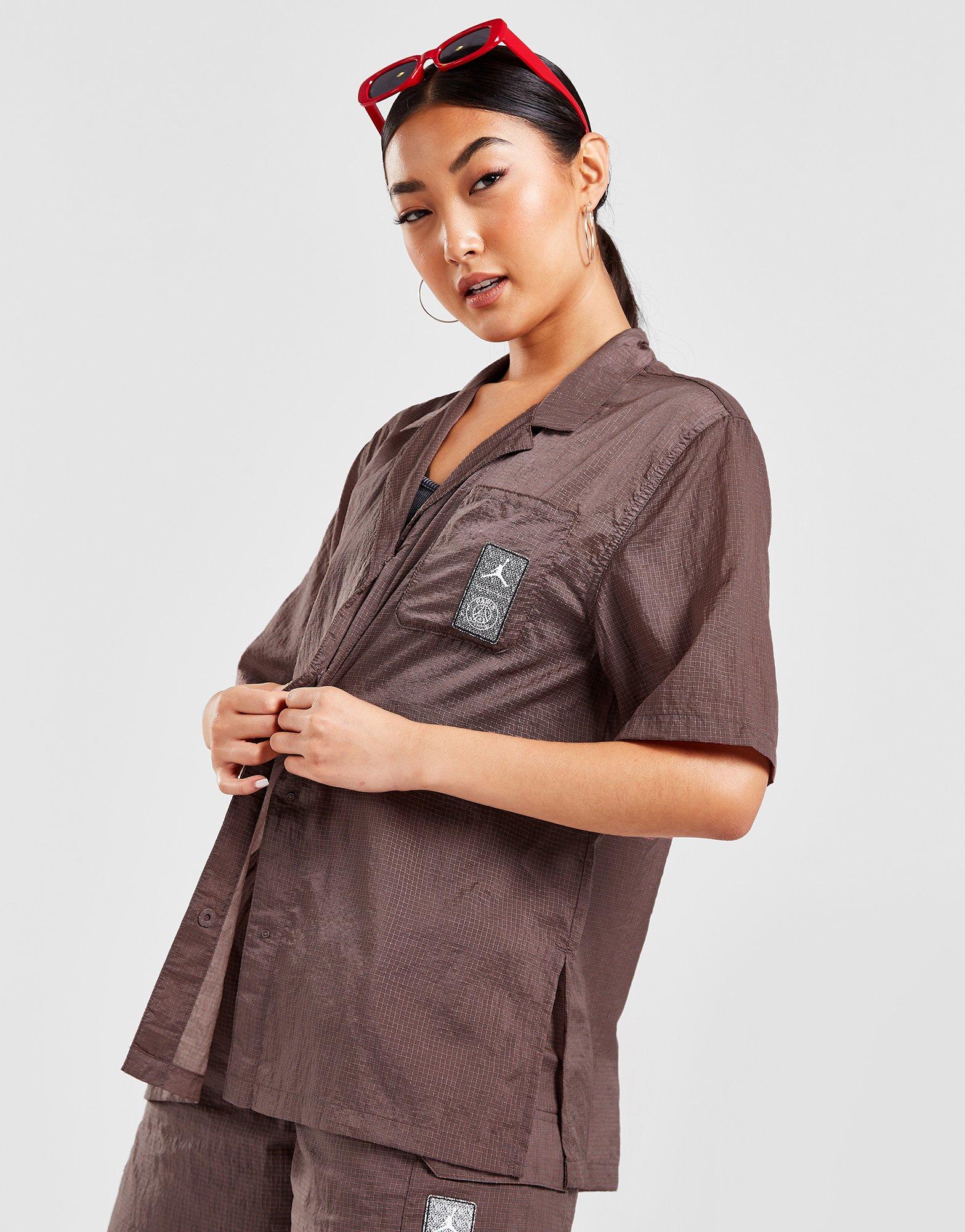 Jordan Paris Saint Germain Top Manches Courtes Marron Suisse