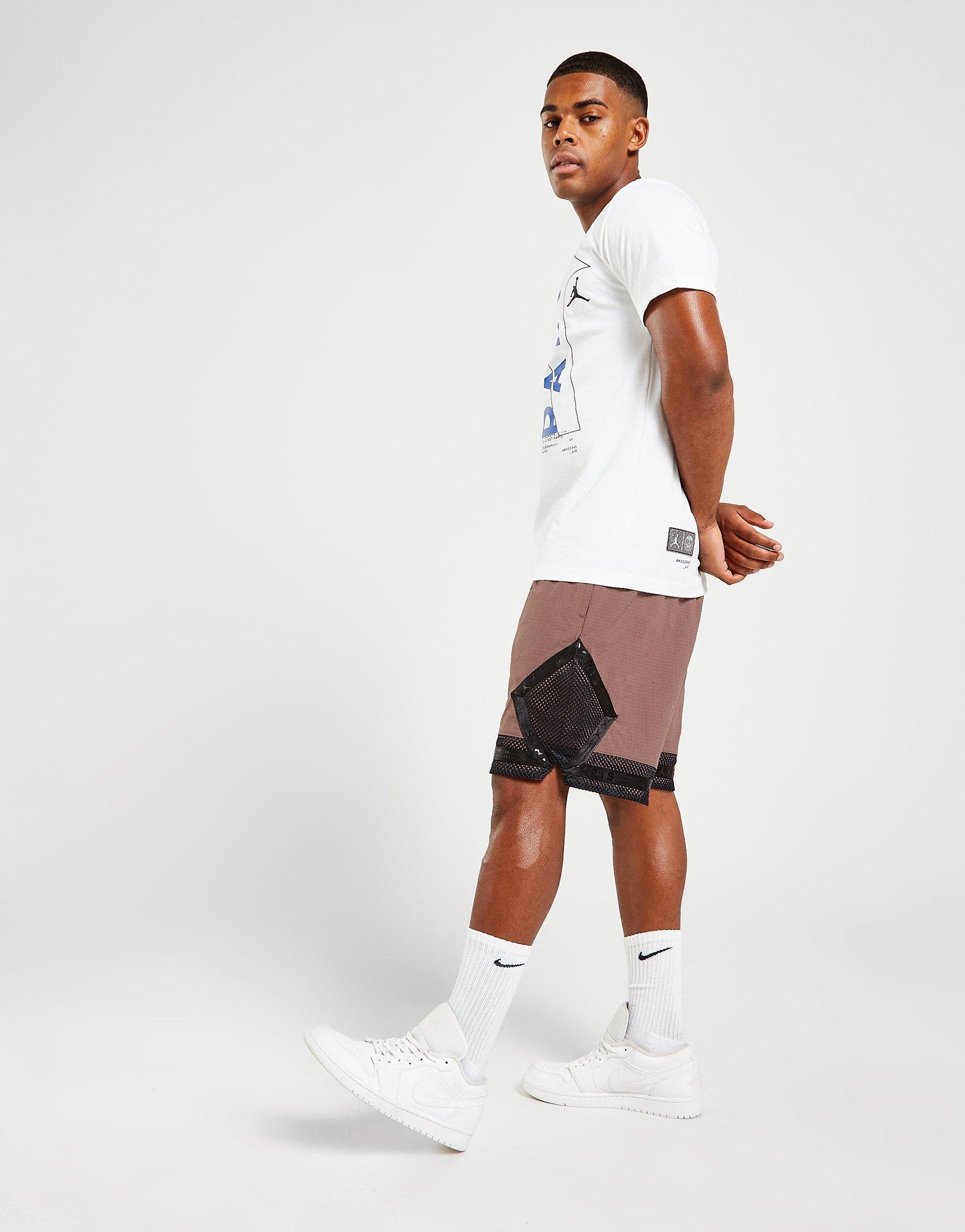 Short Jordan Paris Saint Germain Statement Diamond Marron Suisse