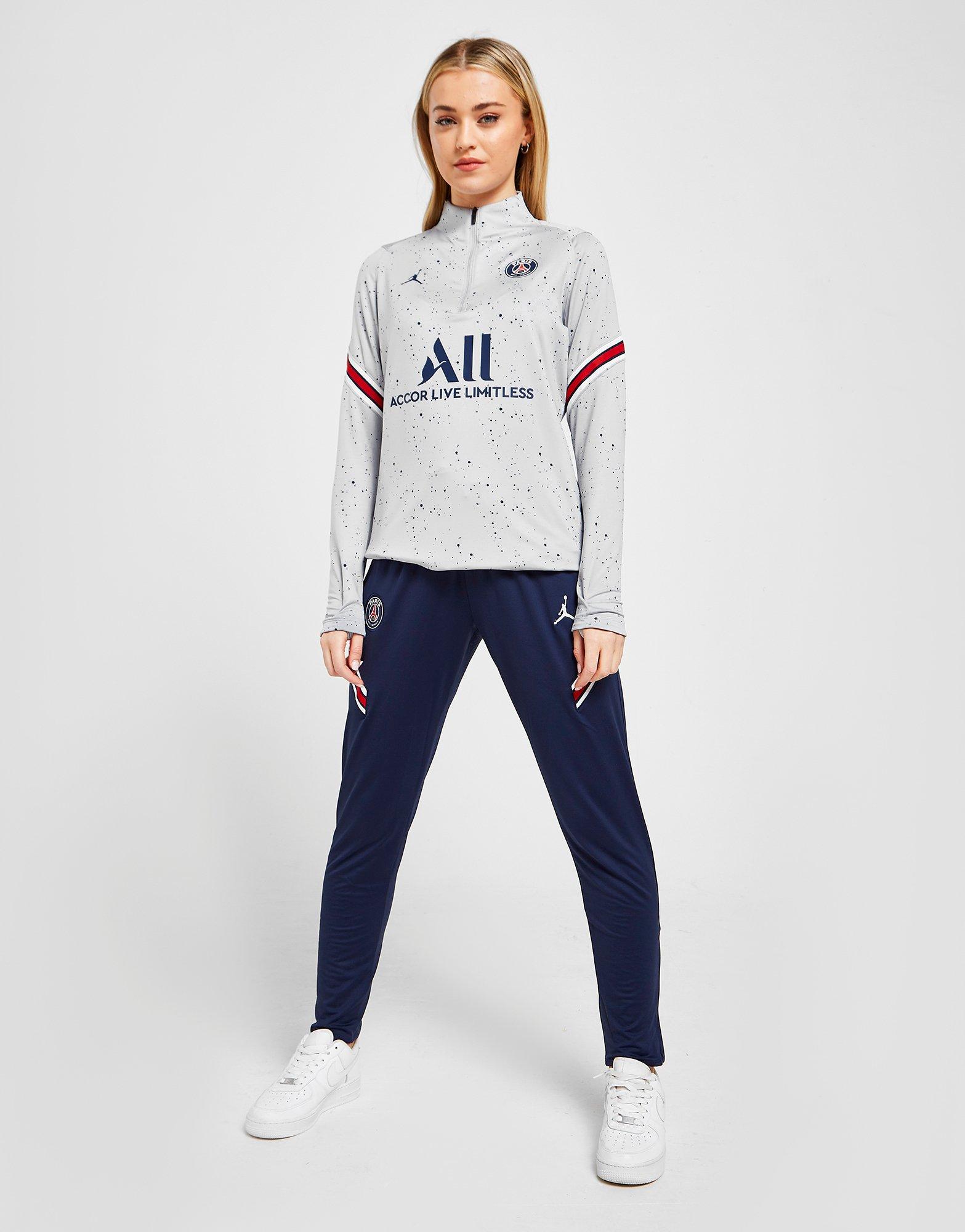 Jordan Paris Saint Germain Strike Drill Top Gris Suisse