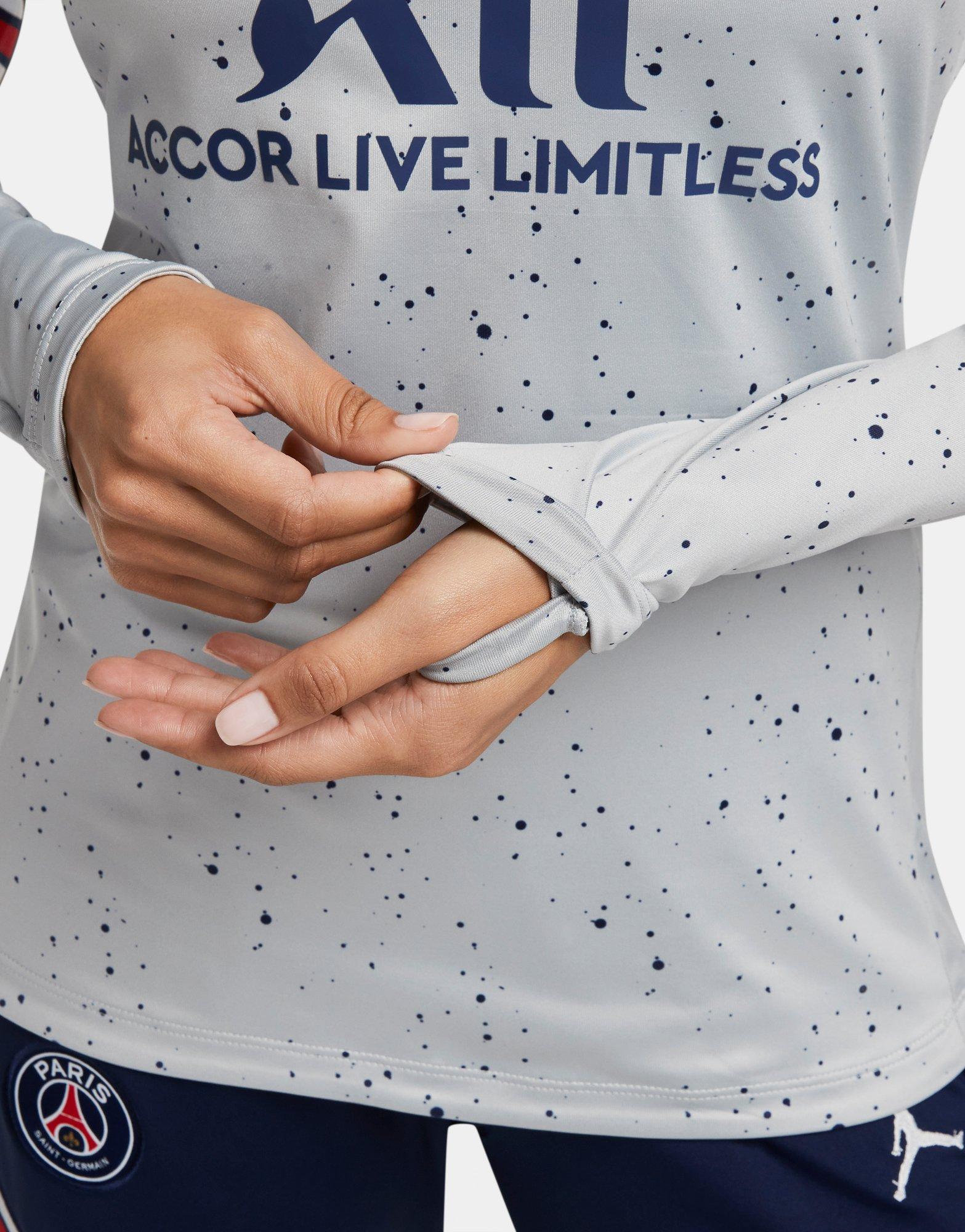 Jordan Paris Saint Germain Strike Drill Top Gris Suisse