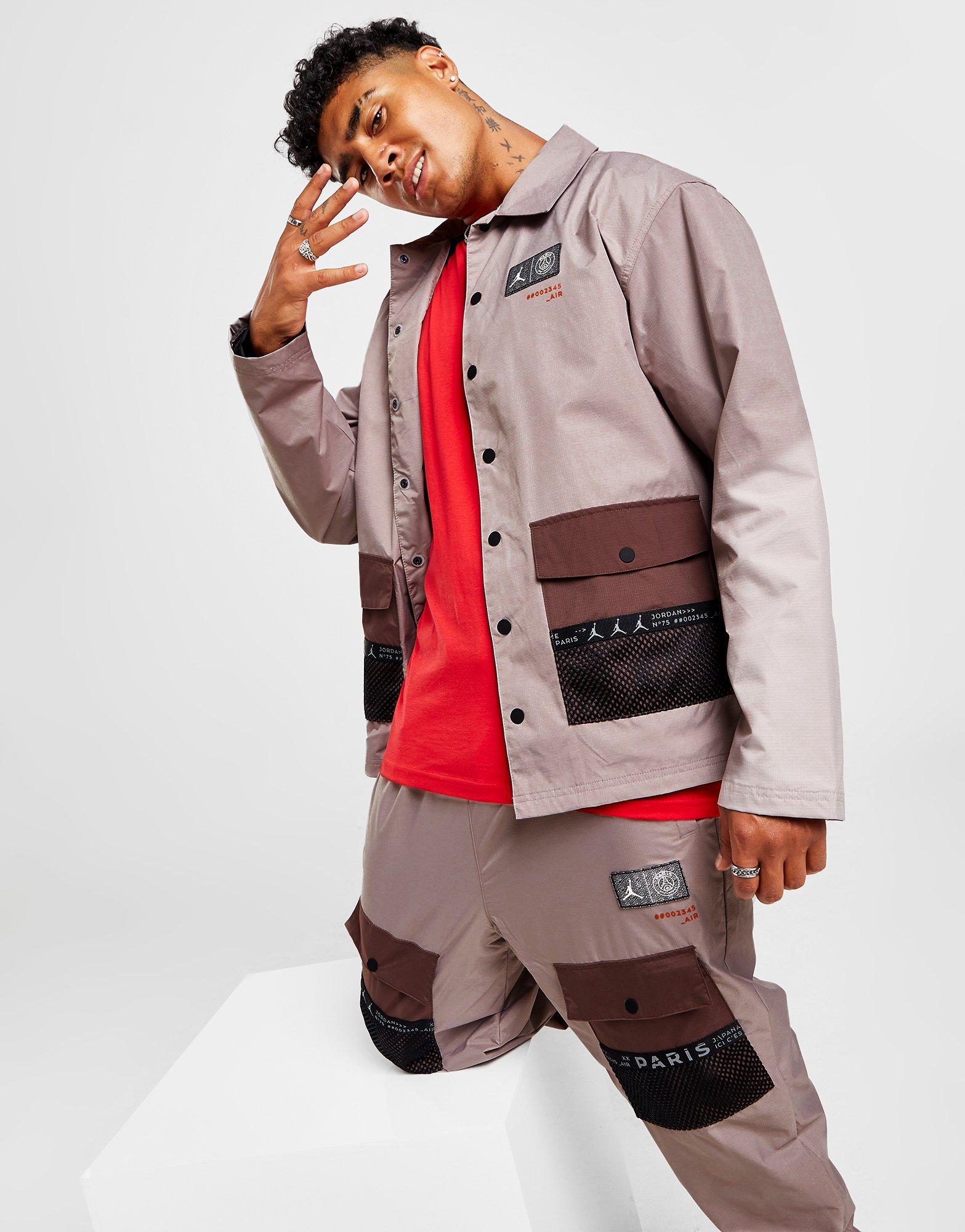 Veste Tissée Jordan Paris Saint Germain Noir Suisse