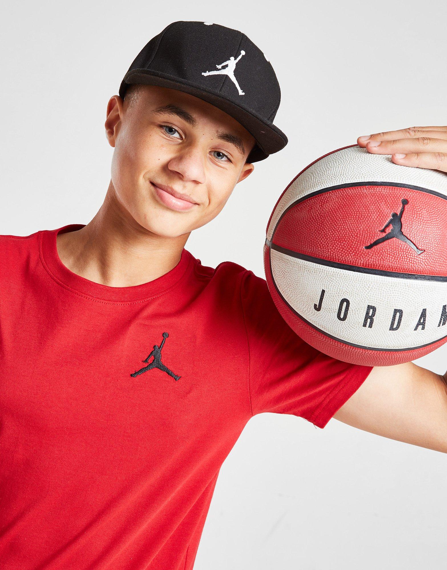 T-shirt Jordan Small Jumpman Junior Rouge Suisse