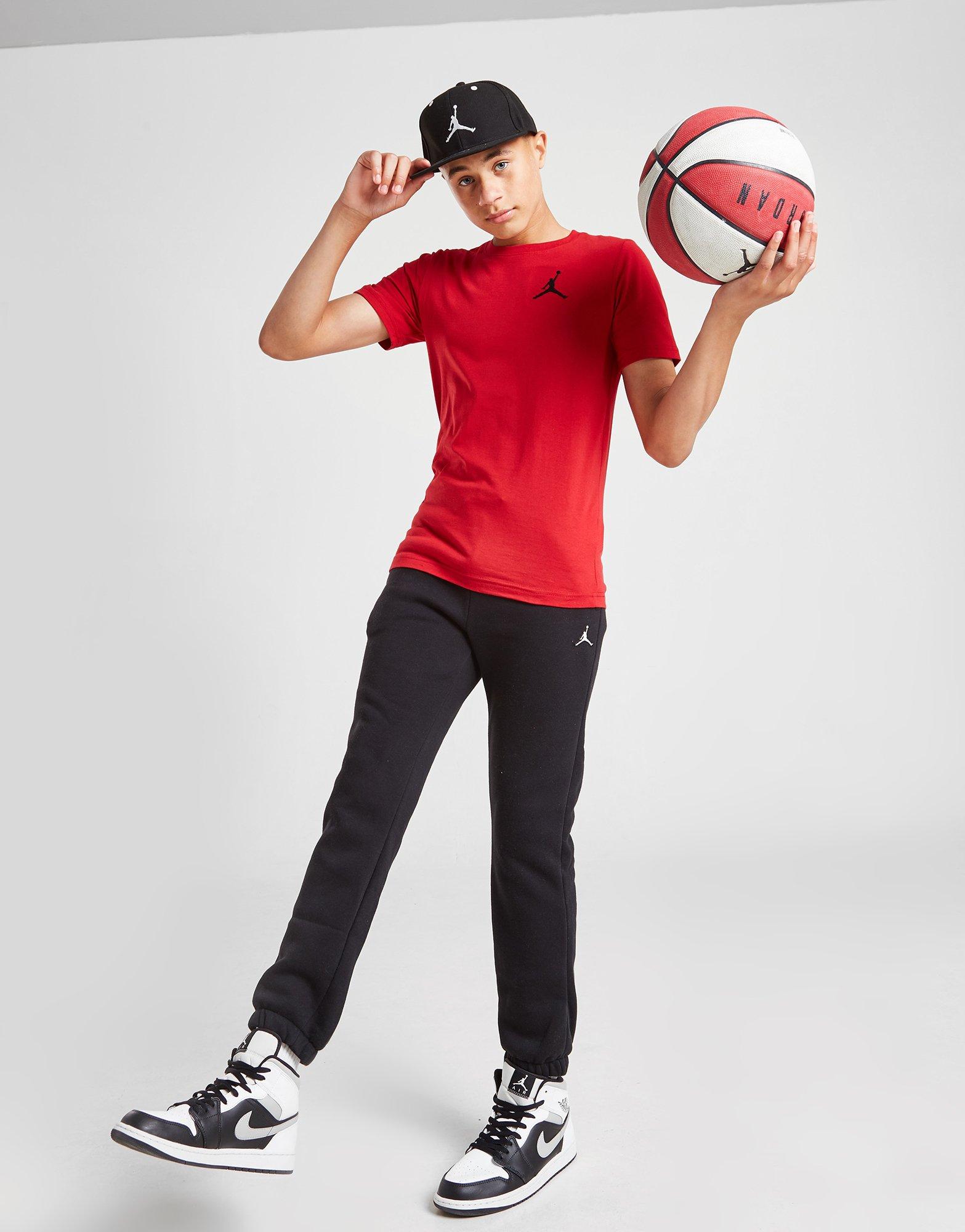 T-shirt Jordan Small Jumpman Junior Rouge Suisse