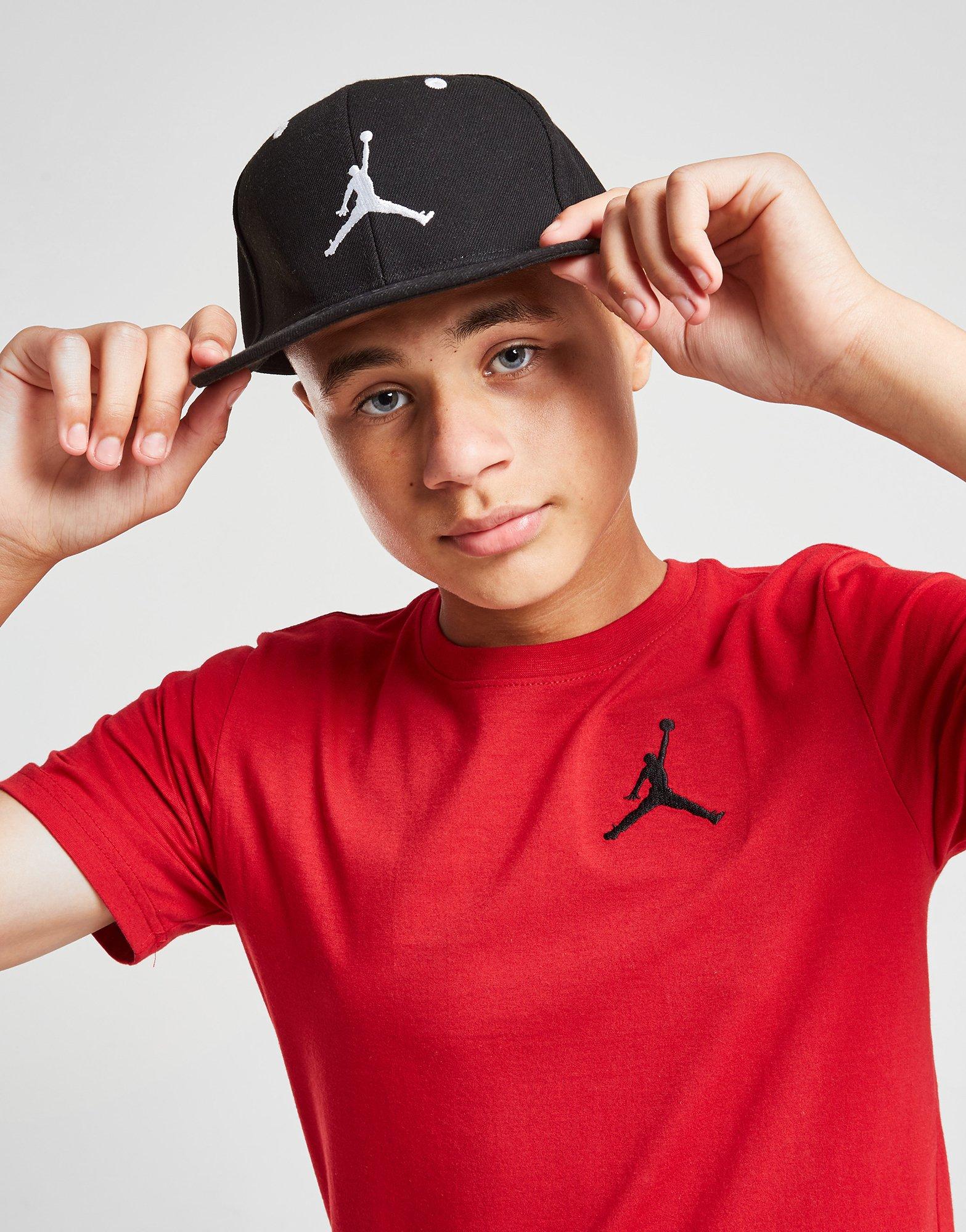 T-shirt Jordan Small Jumpman Junior Rouge Suisse