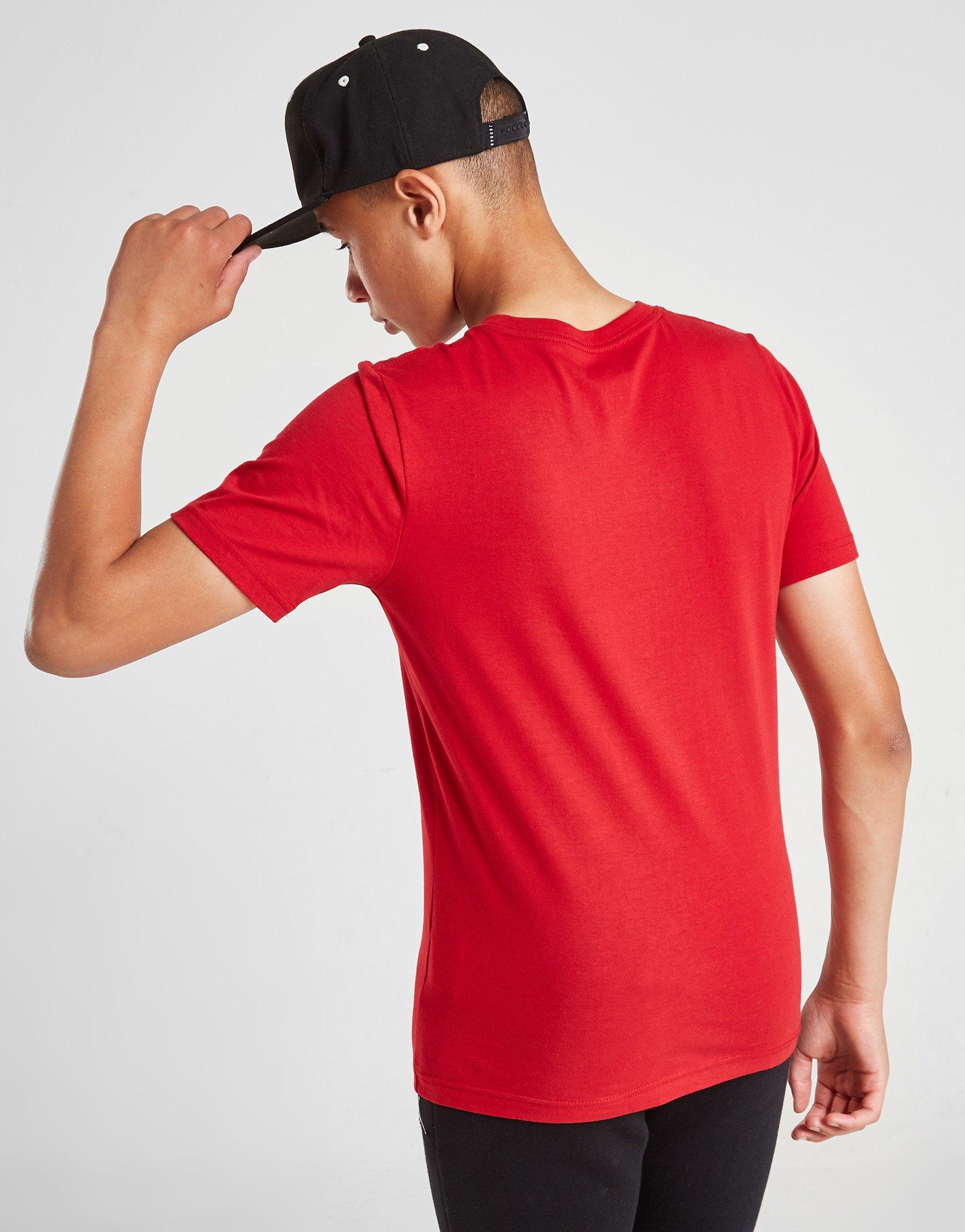 T-shirt Jordan Small Jumpman Junior Rouge Suisse