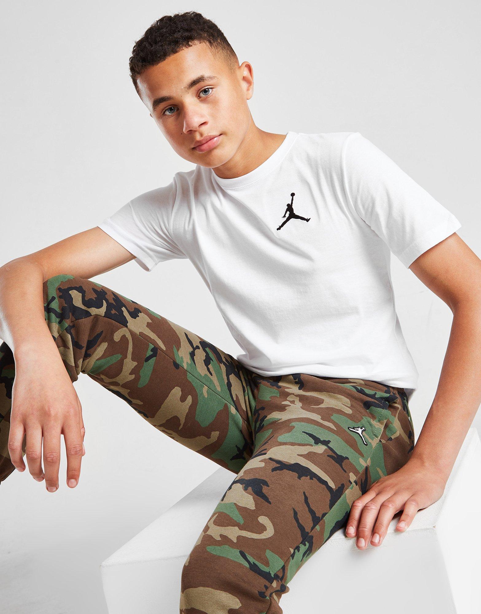 T-shirt Jordan Small Jumpman Junior Blanc Suisse