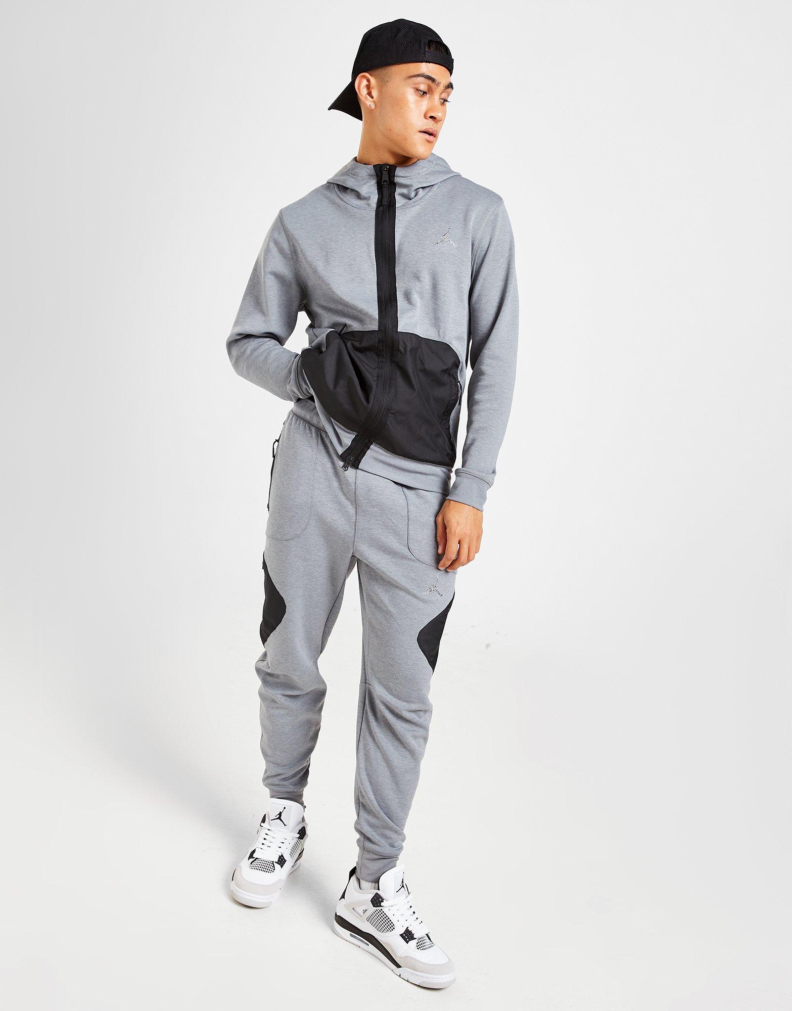 Sweat à Capuche Jordan Statement Full Zip Gris Suisse