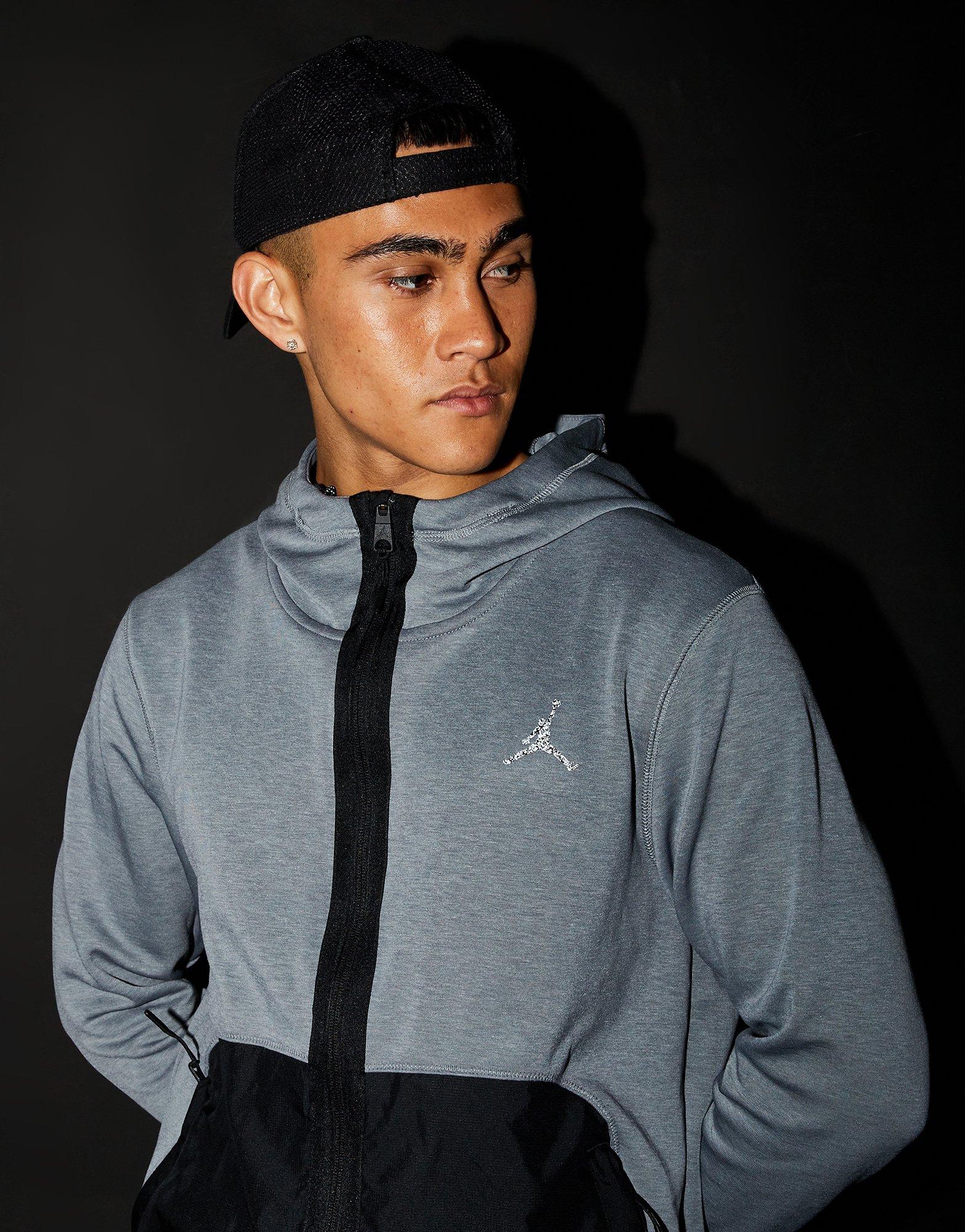 Sweat à Capuche Jordan Statement Full Zip Gris Suisse
