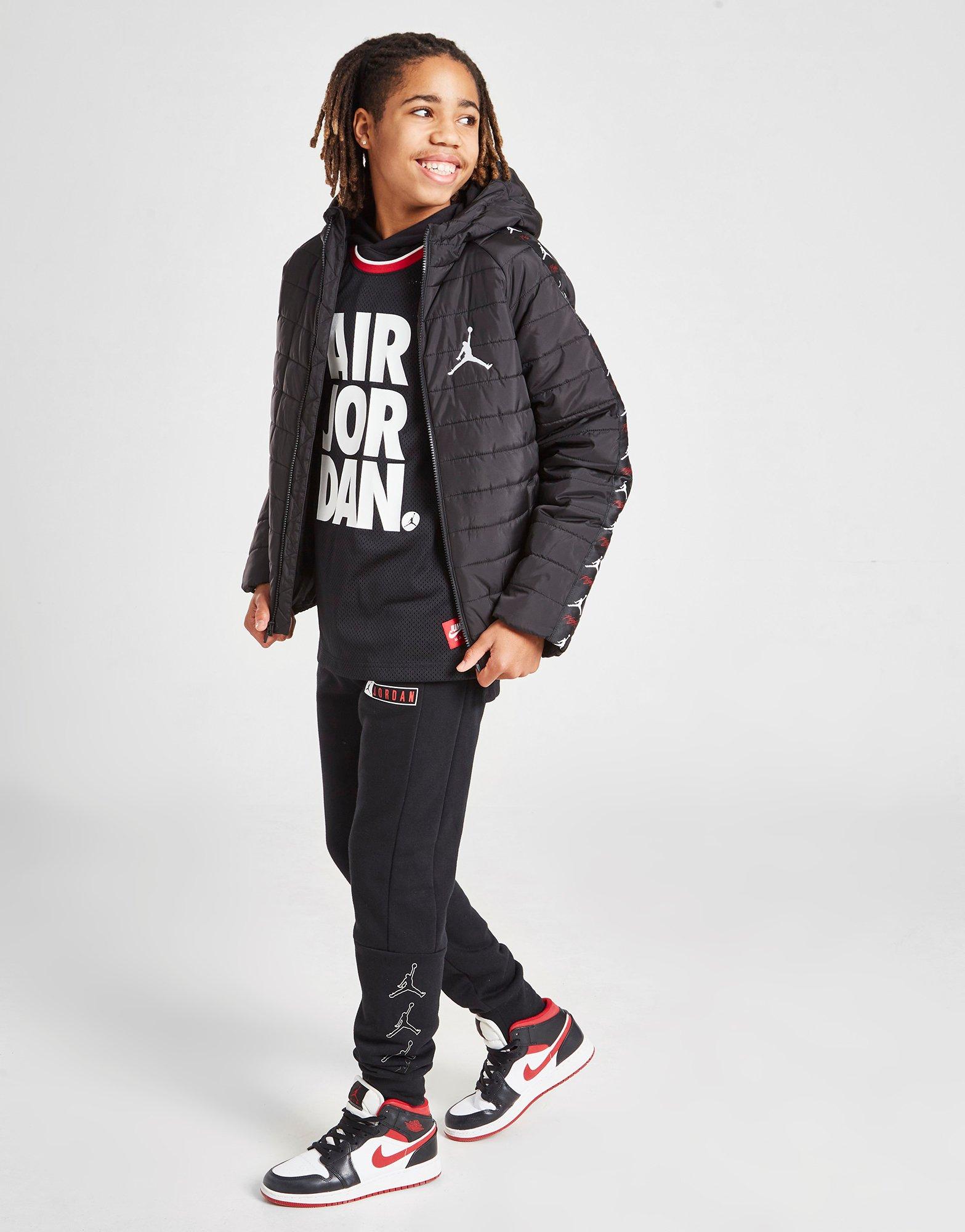 Veste Jordan Tape Bubble Junior Noir Suisse