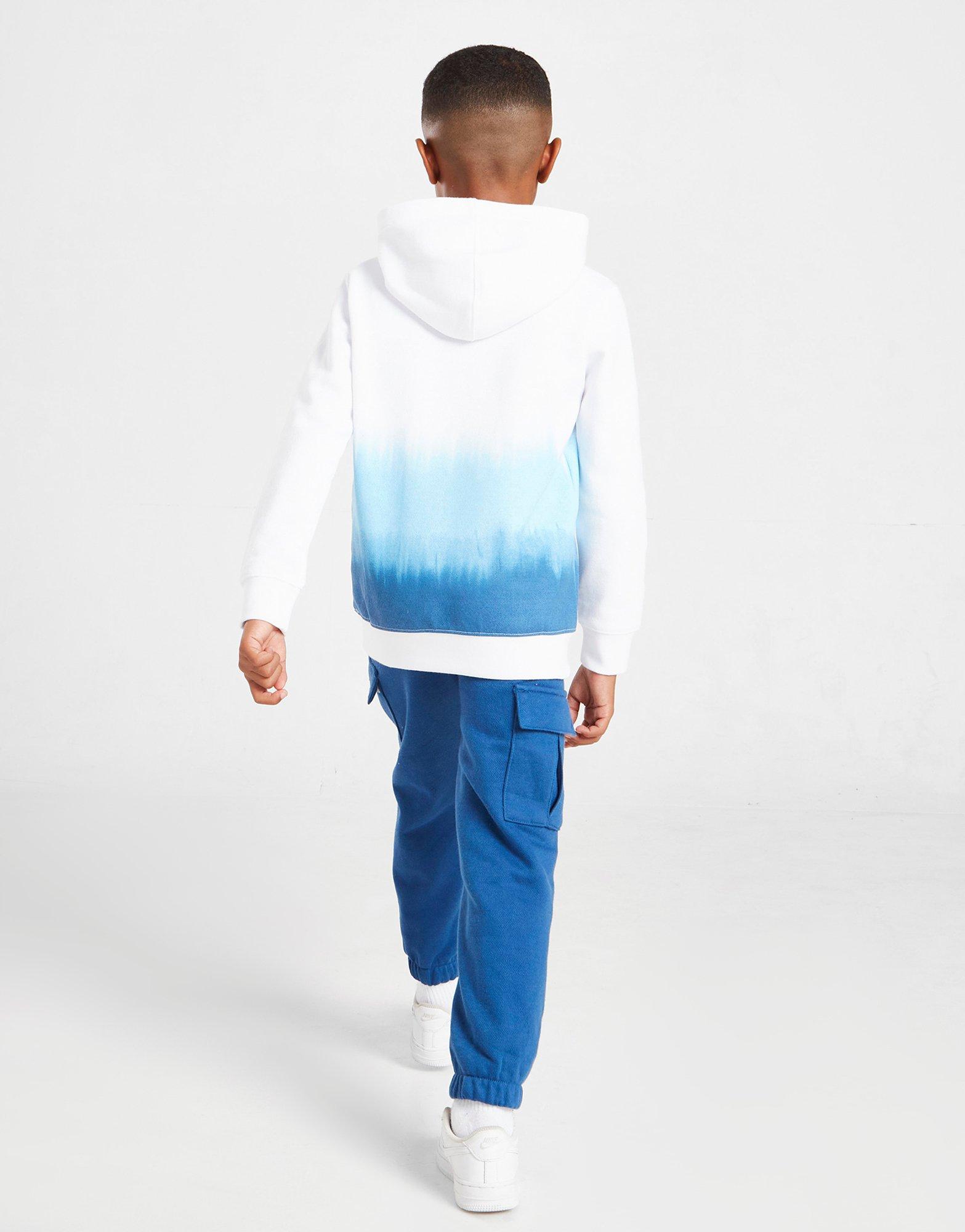 Jordan Tie Dye Cargo Survêtement Enfant Bleu Suisse