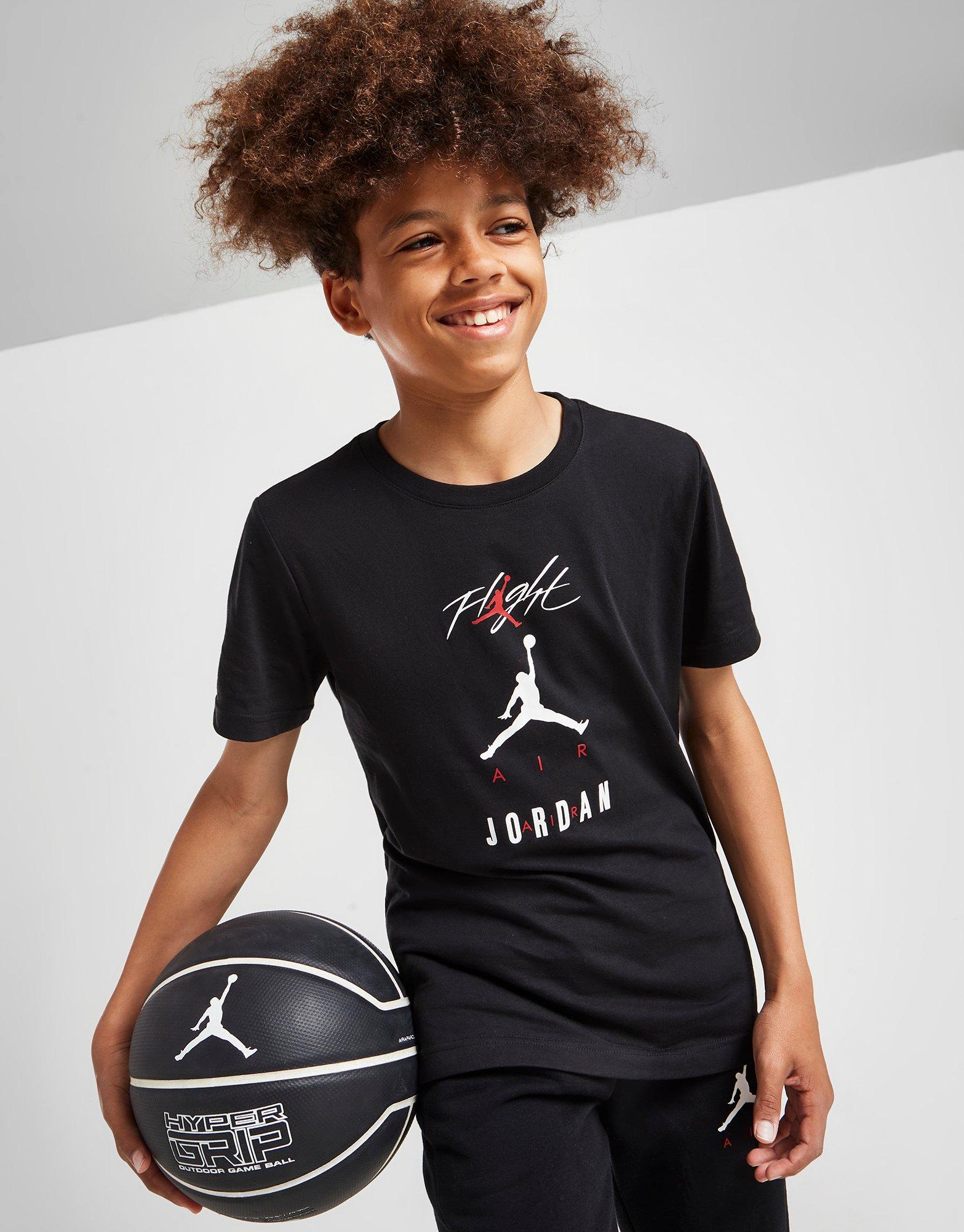 T-shirt Jordan Triple Hit Junior Noir Suisse