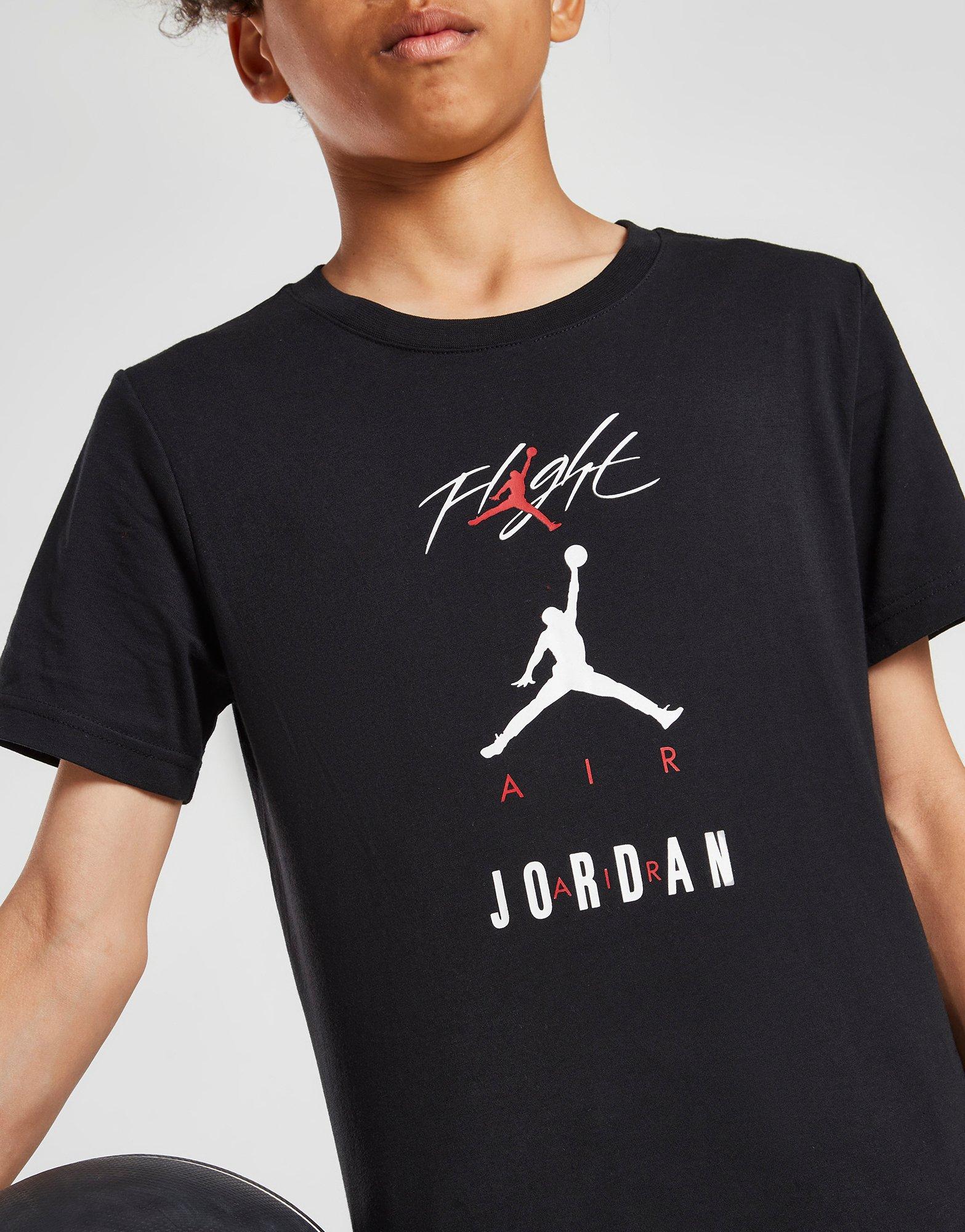 T-shirt Jordan Triple Hit Junior Noir Suisse