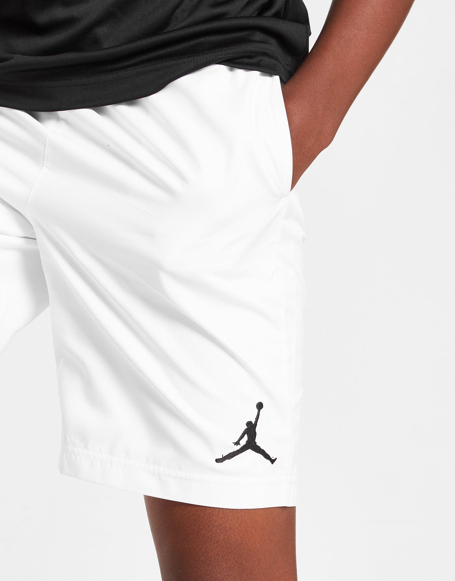 Jordan Short De Jeu Tissé Junior Blanc Suisse