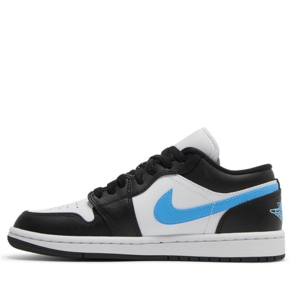Air Jordan 1 Low Noir Université Bleu Blanc(w) Suisse