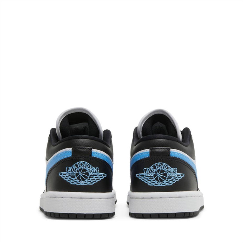 Air Jordan 1 Low Noir Université Bleu Blanc(w) Suisse