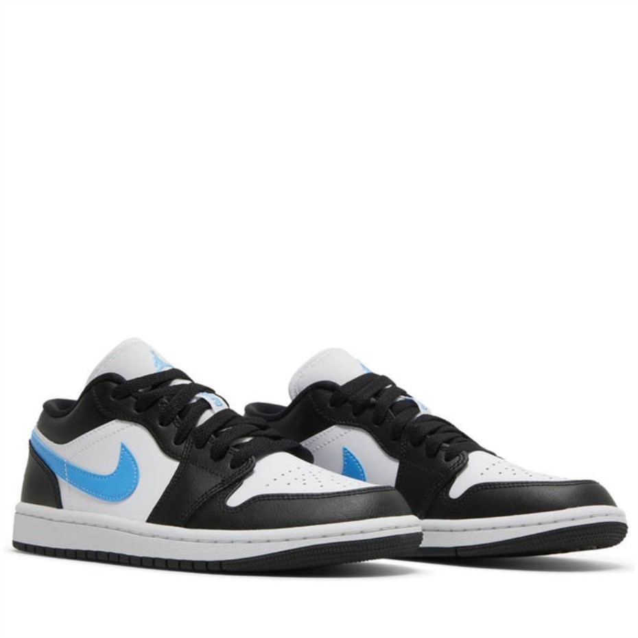 Air Jordan 1 Low Noir Université Bleu Blanc(w) Suisse