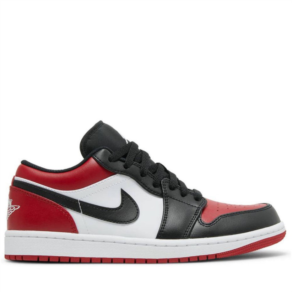 Air Jordan 1 Low Bred Toe Suisse