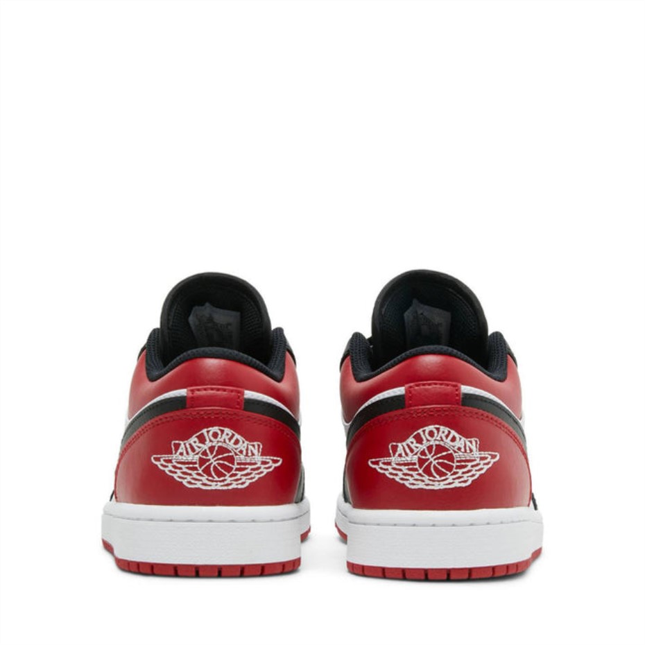 Air Jordan 1 Low Bred Toe Suisse