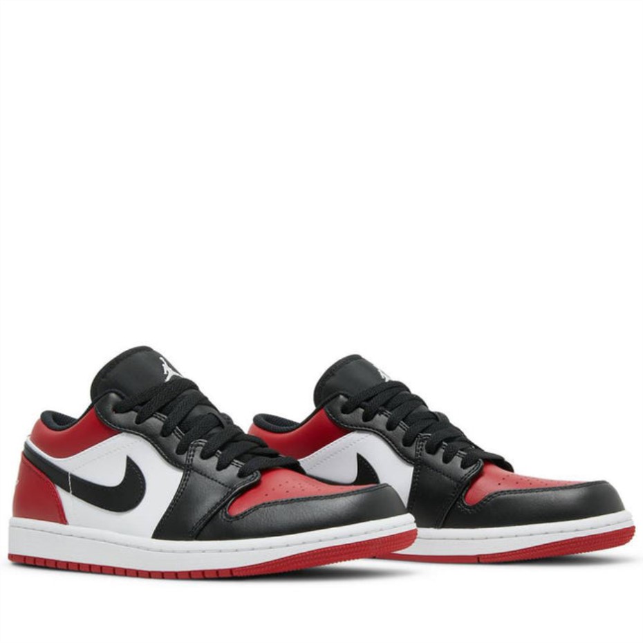 Air Jordan 1 Low Bred Toe Suisse
