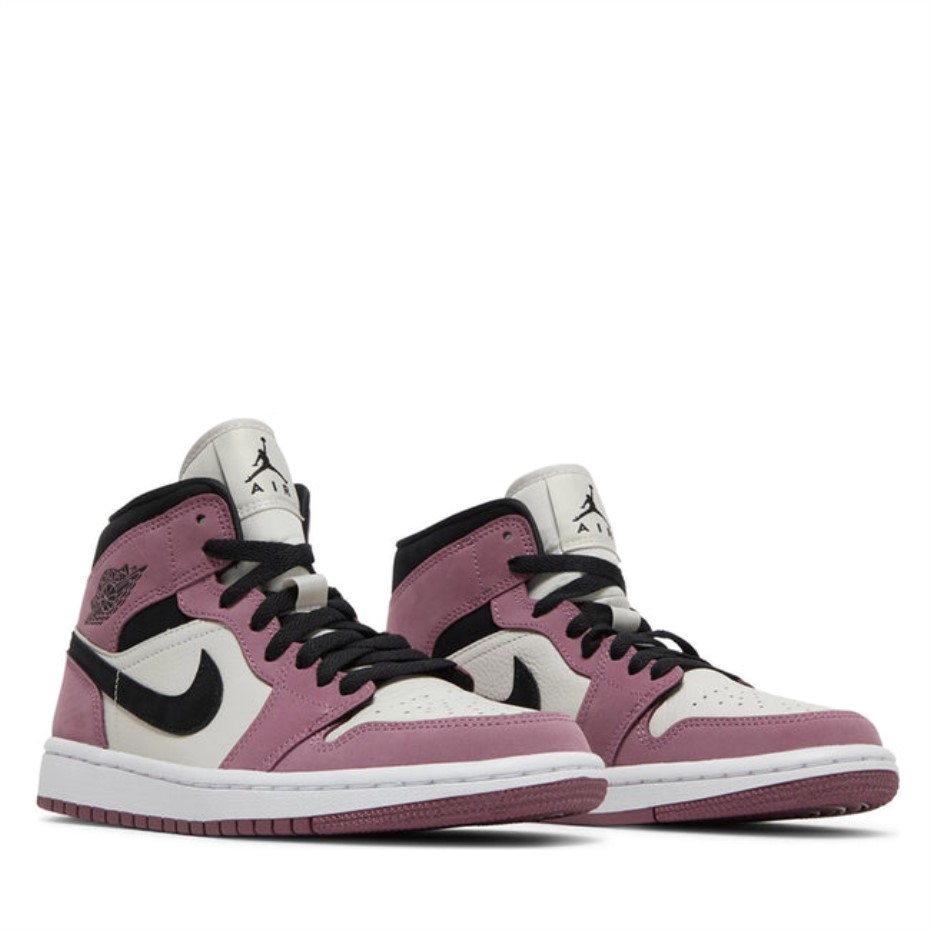 Air Jordan 1 Mid Se Light Mulberry(w) Suisse