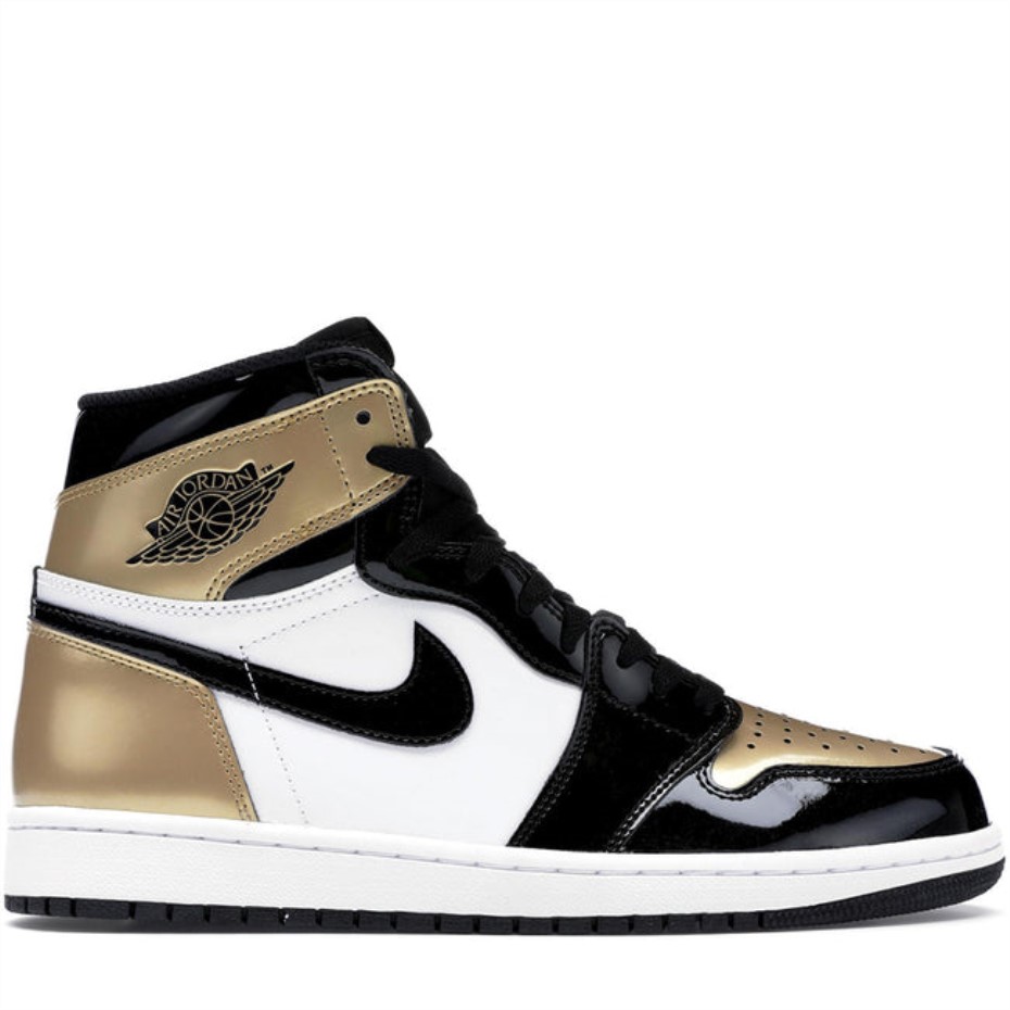 Air Jordan 1 Retro High Nrg Patent Gold Toe Suisse
