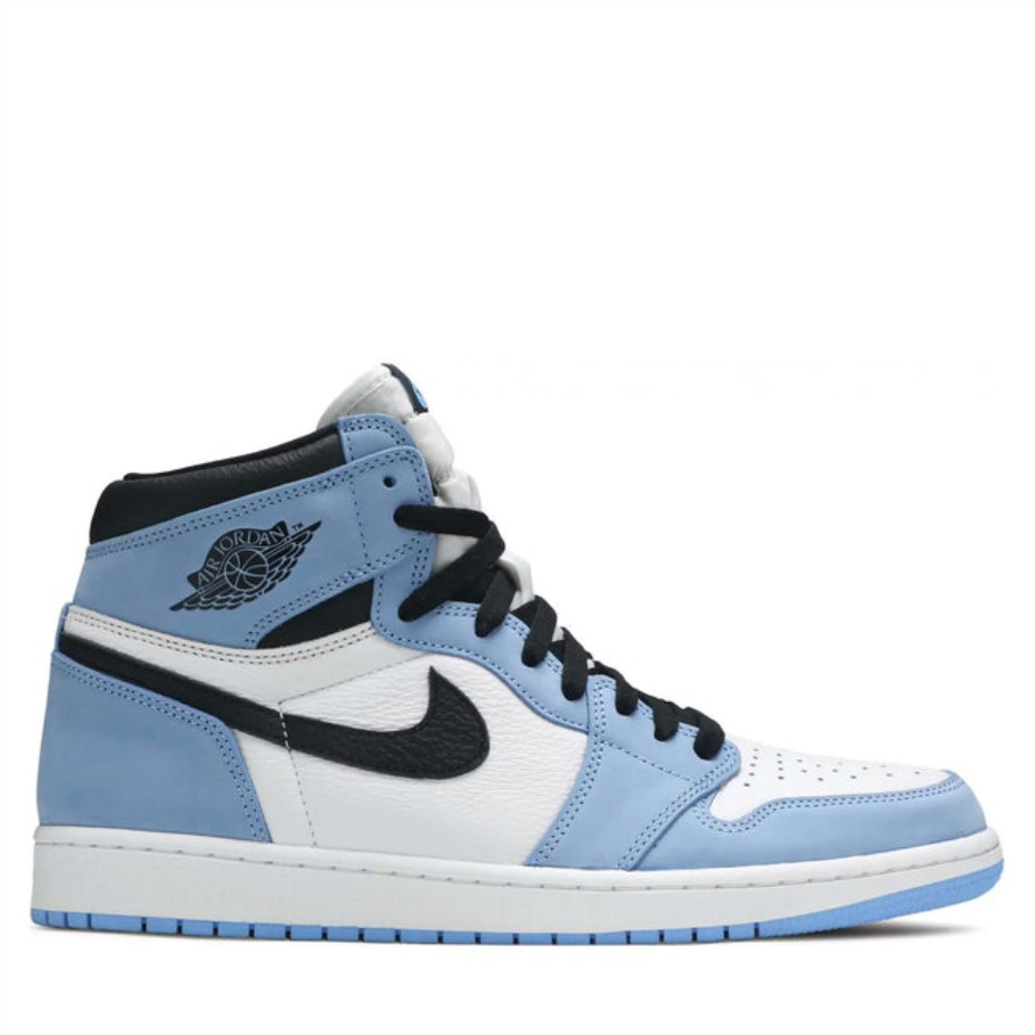 Air Jordan 1 Retro High Blanc Université Bleu Noir Suisse