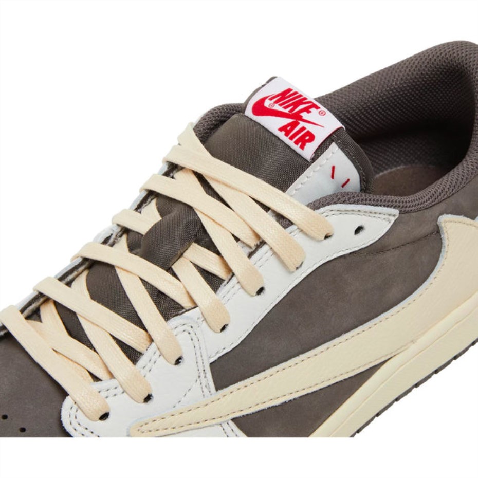 Air Jordan 1 Retro Low And Sp Travis Scott Reverse Mocha Suisse