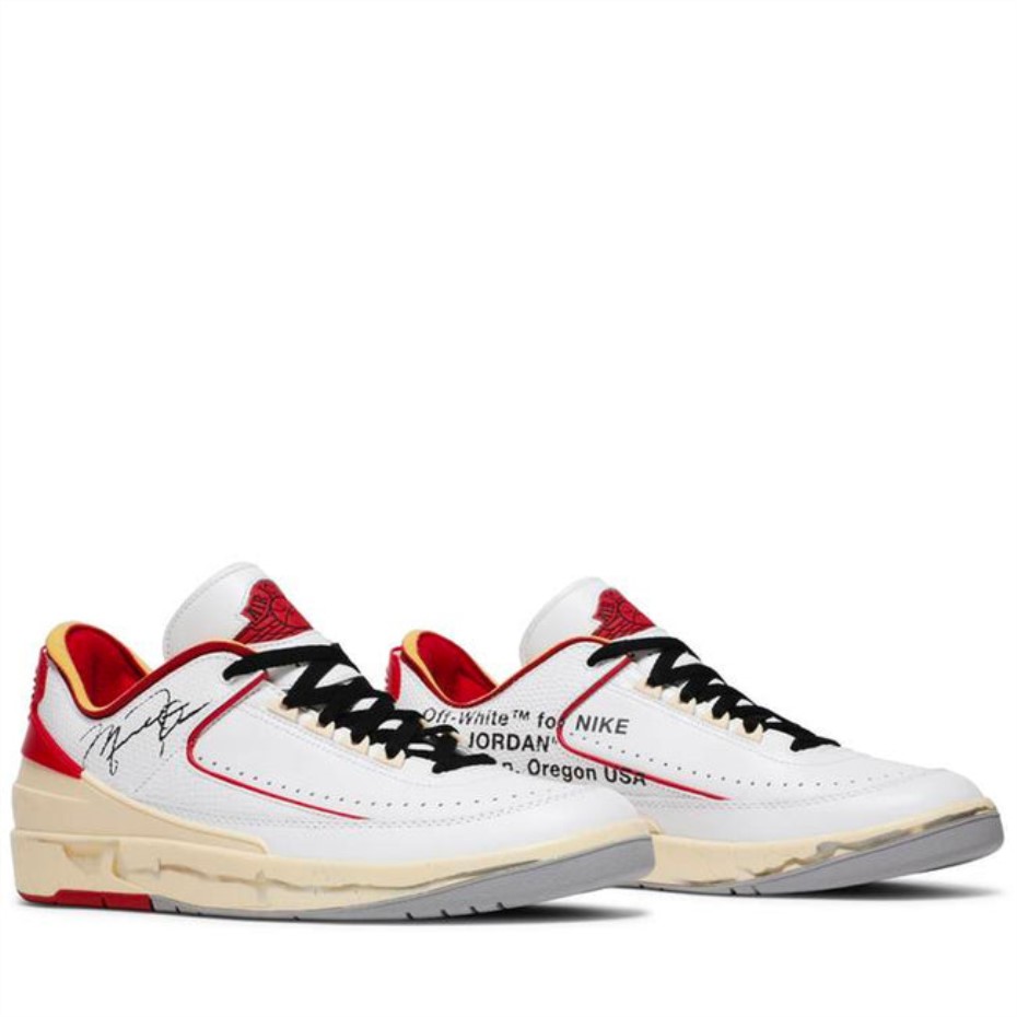 Air Jordan 2 Retro Low Sp Blanc Cassé Blanc Rouge Suisse