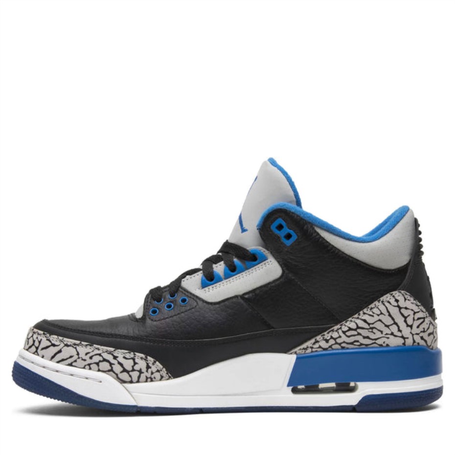 Air Jordan 3 Retro Sport Bleu Suisse