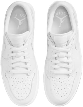 Air Jordan 1 Low Hommes Chaussures De Golf Blanc Suisse