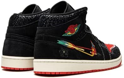 Air Jordan 1 Mid Hommes Basketball Limited Siempre Familia Dn4904-001 Noir-chile Rouge Suisse