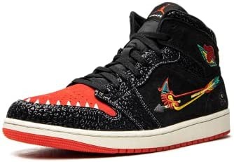 Air Jordan 1 Mid Hommes Basketball Limited Siempre Familia Dn4904-001 Noir-chile Rouge Suisse