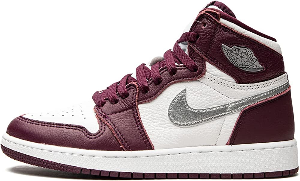 Air Jordan 1 Mid Se Rouge Quilt Jeunesse Av5174 600 Bordeaux-argent Suisse