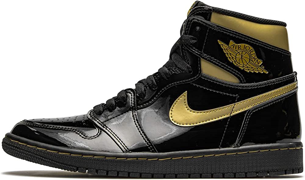 Air Jordan 1 Retro High Og Hommes Noir-or Suisse