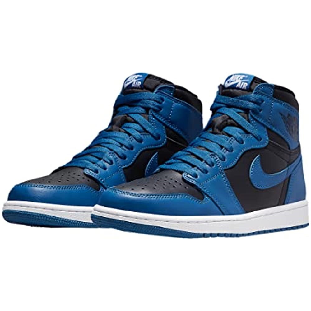 Air Jordan 1 Retro High Og Hommes Dk Marina Bleu-blanc-noir Suisse