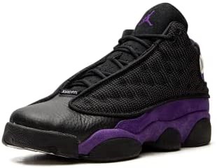 Air Jordan 13 Retro Big Kids Noir-court Violet Suisse