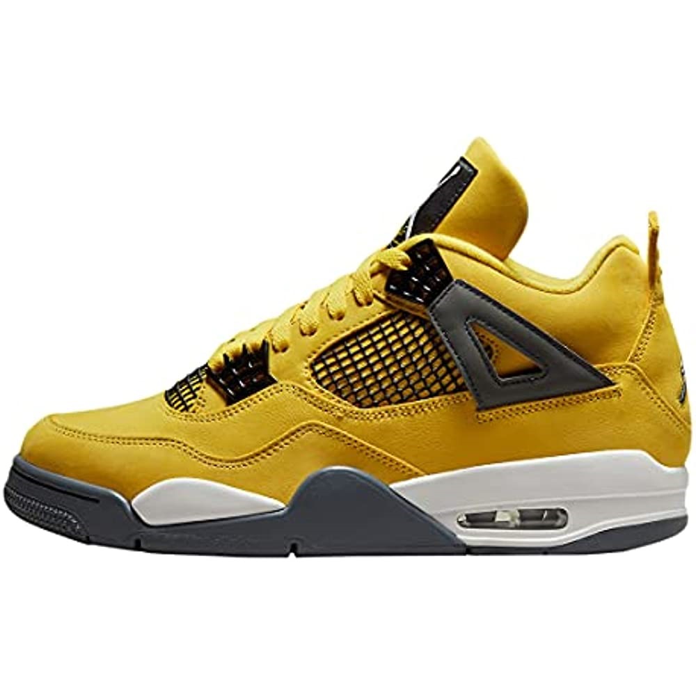 Air Jordan 4 Retro-308497 106 Bleu-jaune-bleu Foncé Suisse