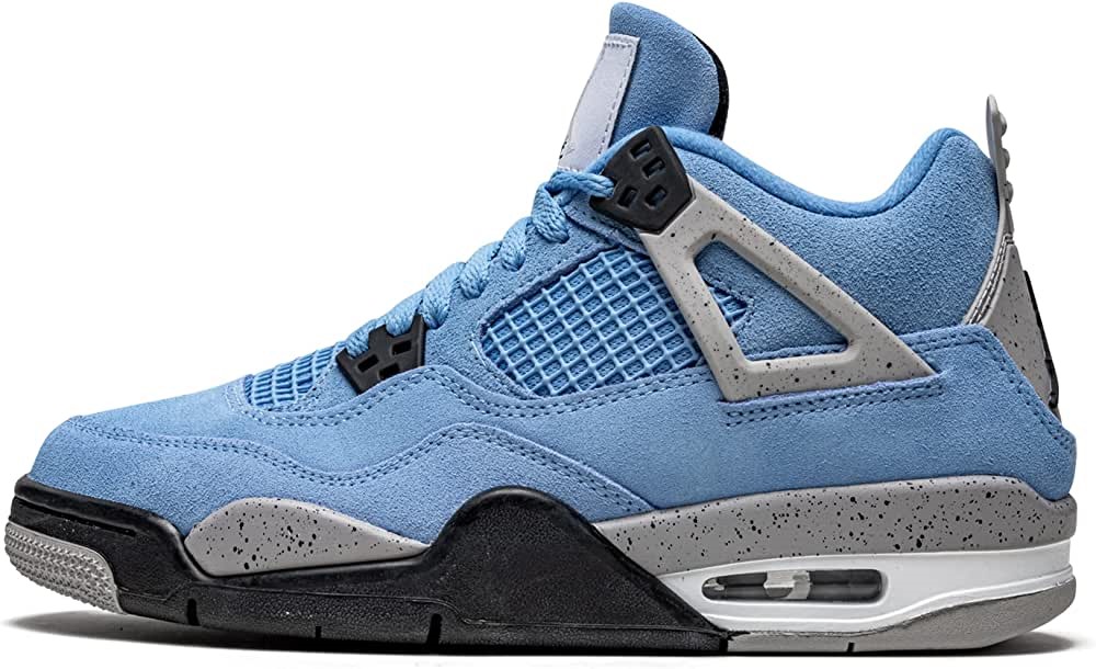 Air Jordan 4 Retro-308497 106 Bleu Suisse