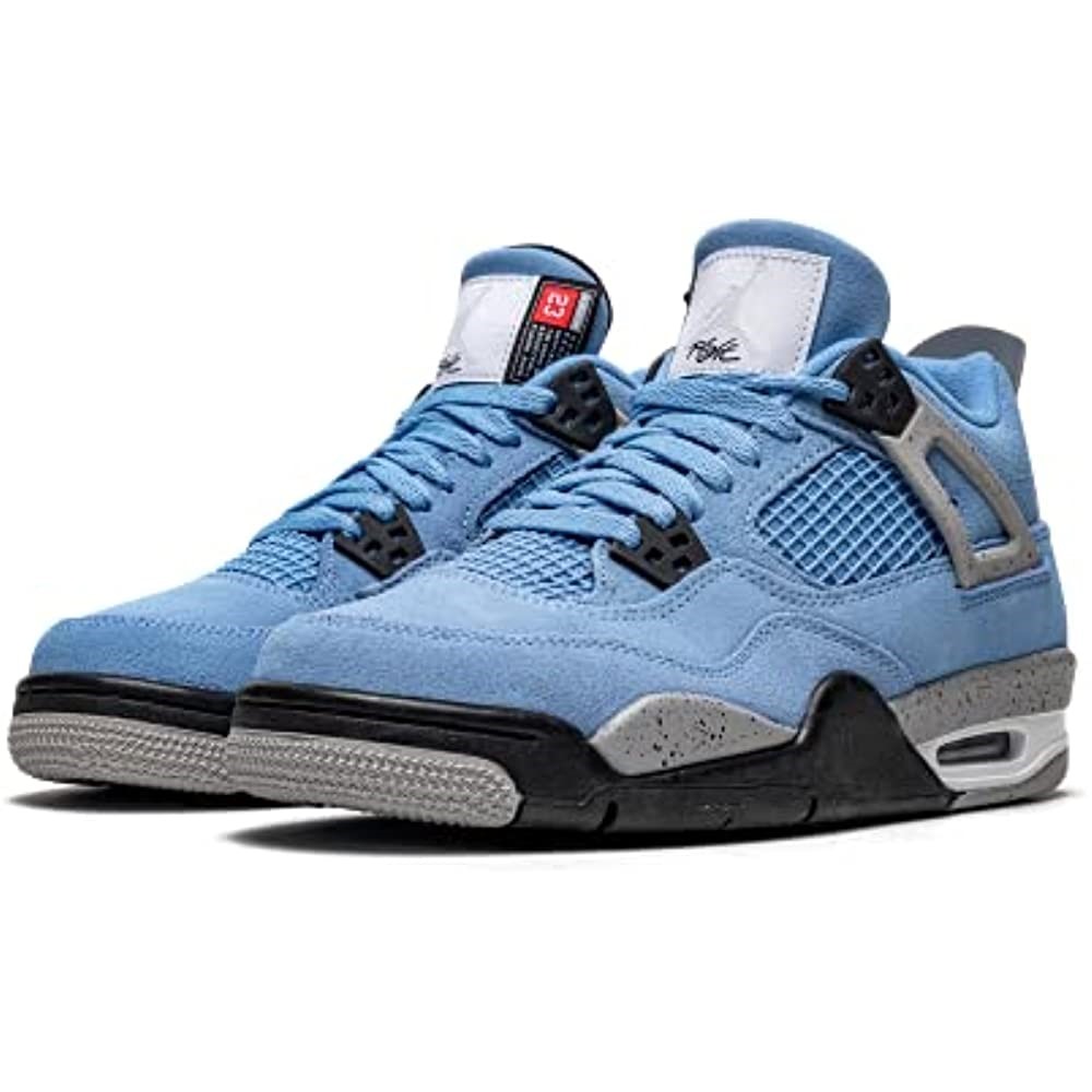 Air Jordan 4 Retro-308497 106 Bleu Suisse