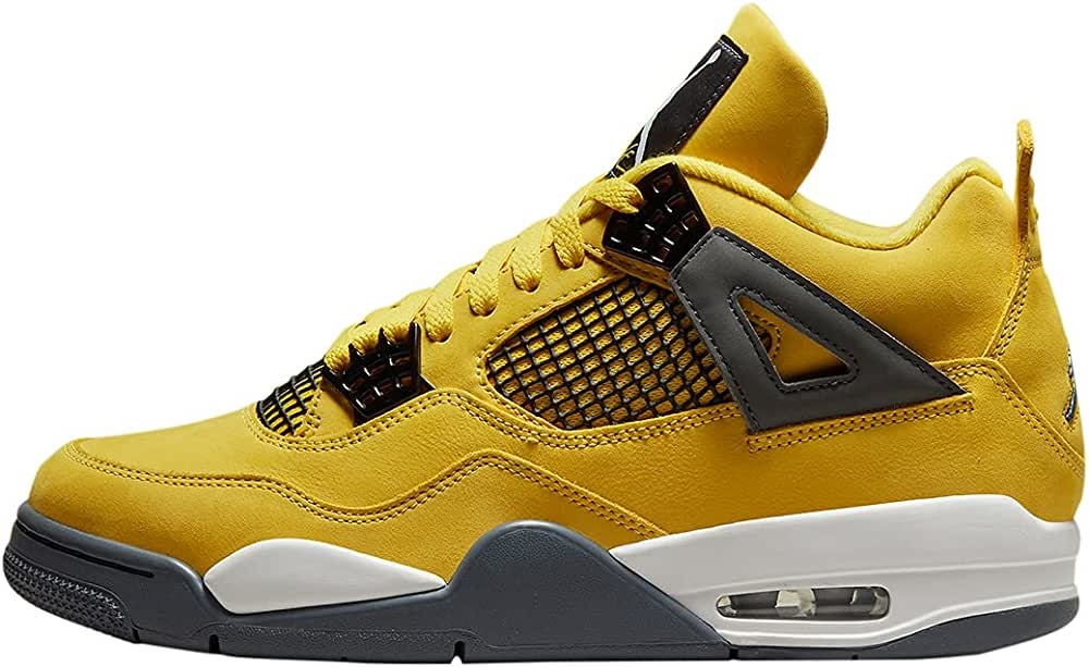 Air Jordan 4 Retro-308497 106 Mode Jaune-bleu-bleu Foncé Suisse