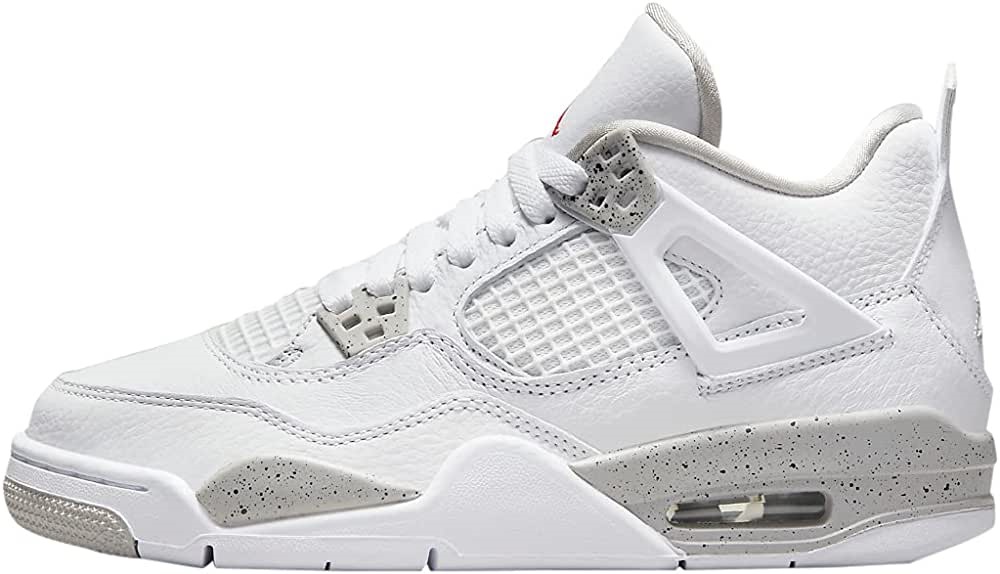 Air Jordan 4 Retro Oreo Grade School Gs Dj4699-100 Blanc Suisse