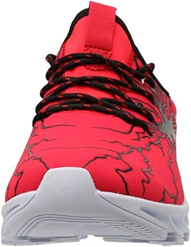 Air Jordan Bronax Hommes Chaussures De Tennis Graffiti Confortable Mode Athlétisme Marche Baskets Rouge Suisse