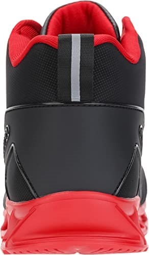 Air Jordan Bronax Chaussures Montantes Hommes Baskets Imperméables Noir-rouge Suisse